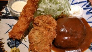 トンカツ＆ハンバーグ食べたくなったら堺筋本町駅近・とんかつ KATSU 華
